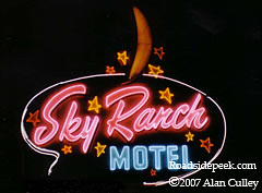 Sky Ranch Motel Neon